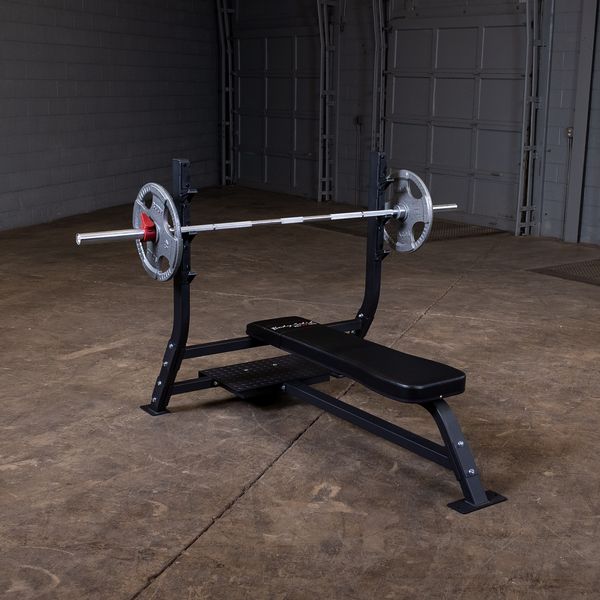 Body Solid Pro Clubline Flat Olympic Bench SOFB250
