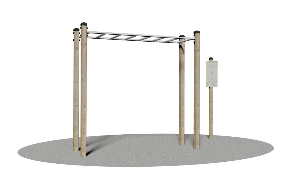 GIochi Park attrezzo arrampicata orizzontale - 2123