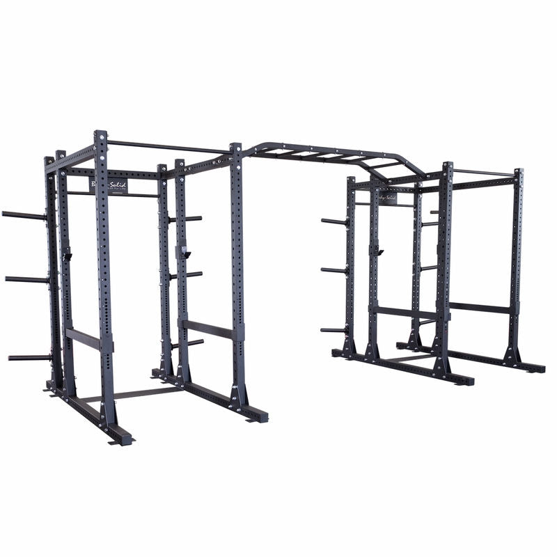 Body-Solid Double Commercial Extended Power Rack Package