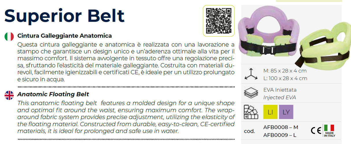 Aqquatix Superior Belt - AFB0008 / AFB0009