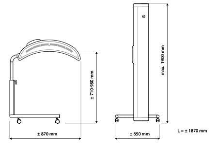 Hapro Topaz 12 V Solarium