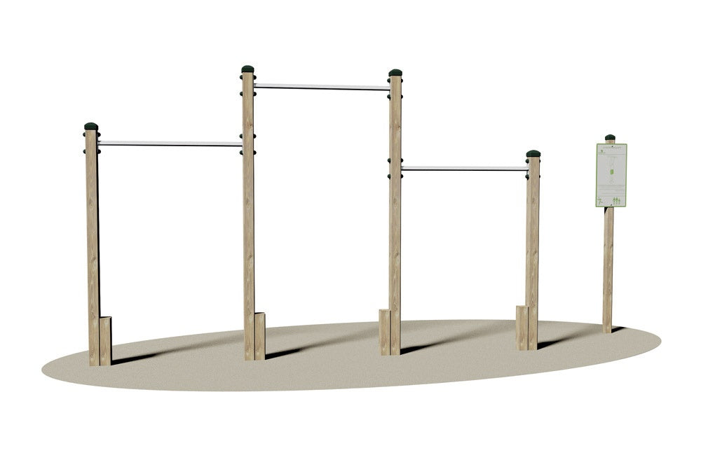 Giochipark attrezzo trazioni alla sbarra