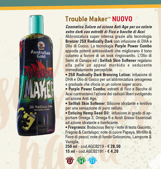 Australian Gold Trouble Maker