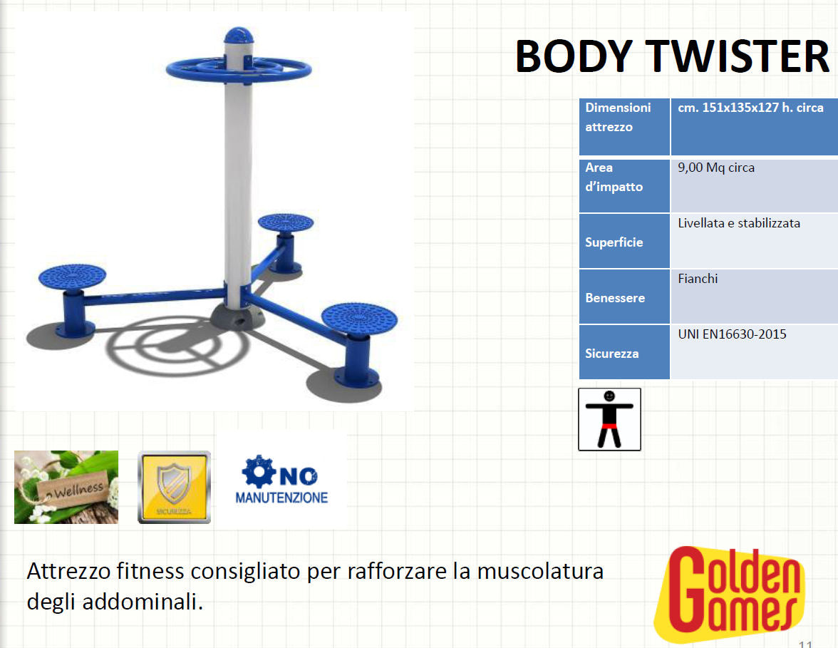 Golden Games Body Twister - FSCL03