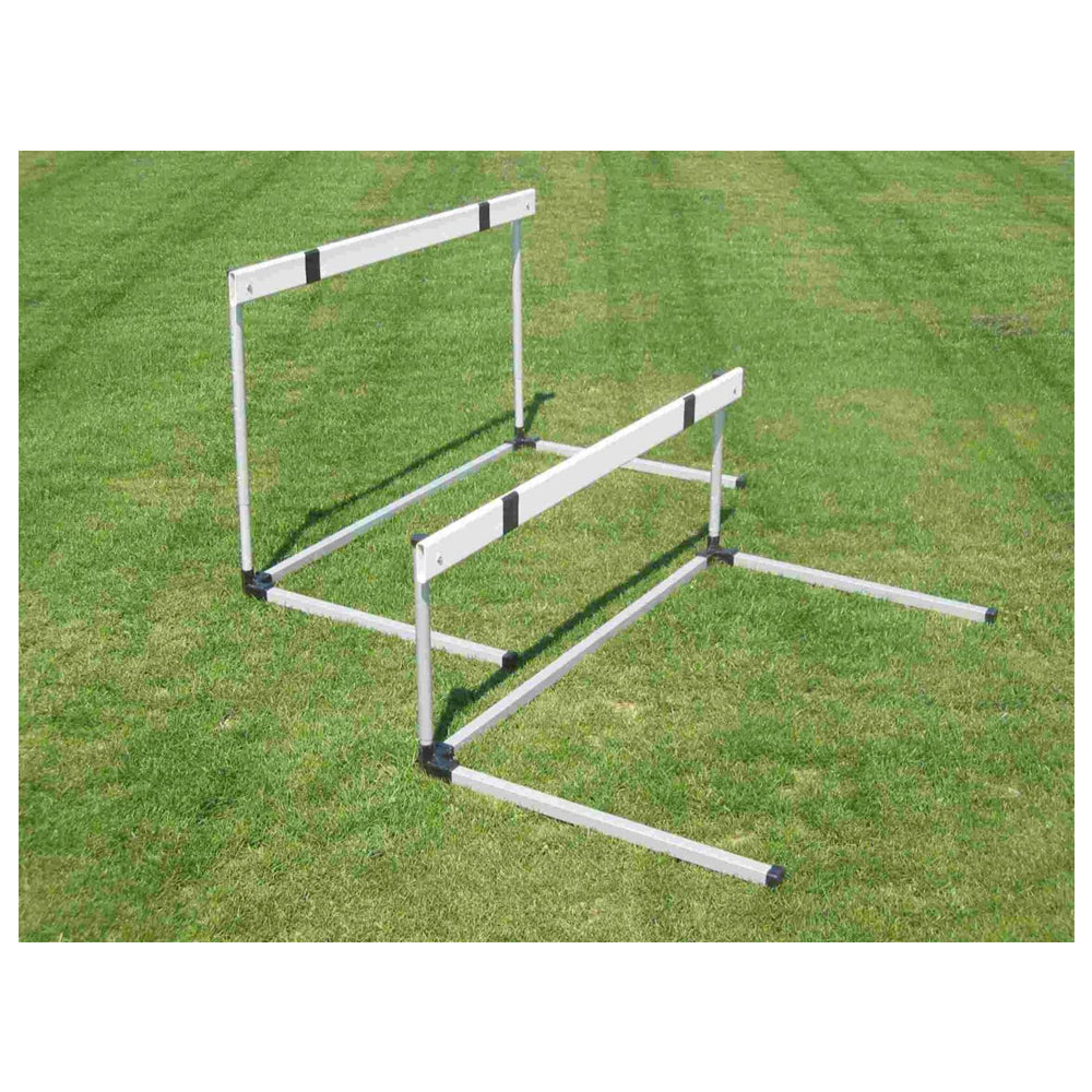 Vivisport Ostacolo in alluminio, staggetta in abs, altezza regolabile da 45 a 76,2 cm - art. 3013