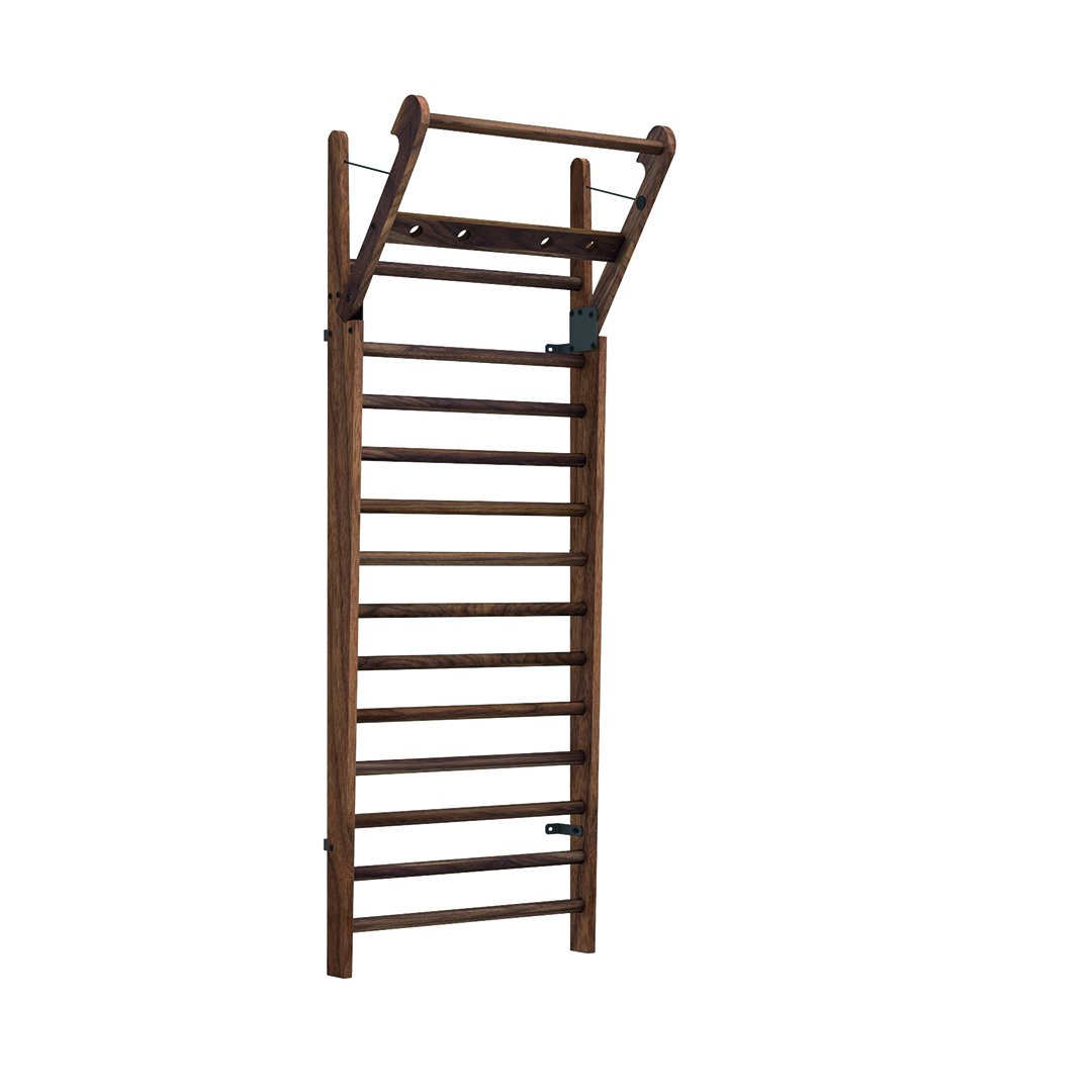 NOHrD Spalliera legno noce 14 barre