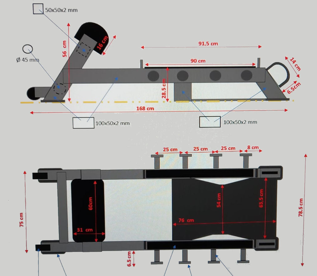 Toorx Vertical Line Panca Hip Thrust WBX-240