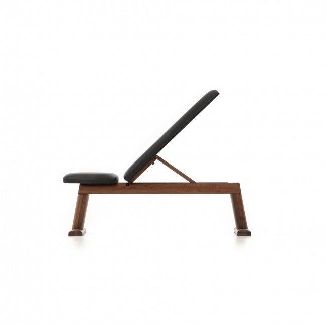 NOHrD WeightBench Walnut Vera Pelle