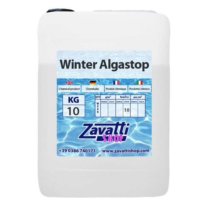 Piscinaonline 10 Lt Winter Algastop - svernante antialghe per piscine