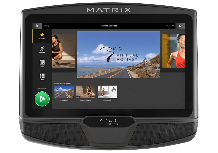 Matrix T70 Treadmill XUR Console