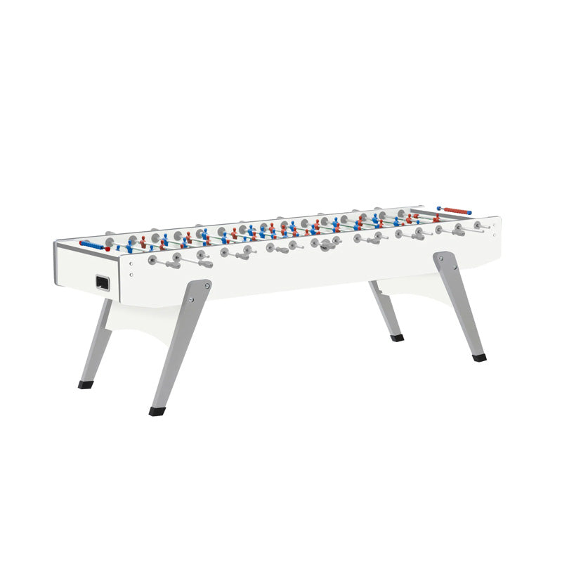 Garlando Calciobalilla XXL Pure White 8 giocatori aste rientranti