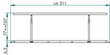 Chinesport Standard Parallel 3m 01328