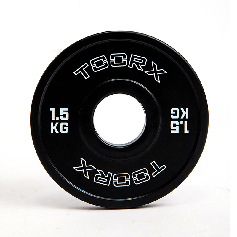 Toorx Coppia dischi microcarichi gommati 1,5 kg CDBM-1.5
