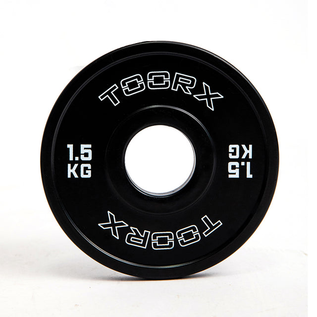 Toorx Coppia dischi microcarichi gommati 1,5 kg CDBM-1.5