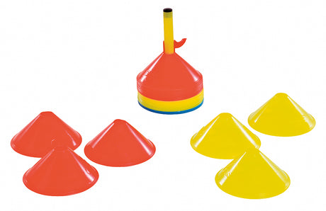 Schiavi Delimitatori di spazio (24 pezzi) giallo/arancio - art. 1118