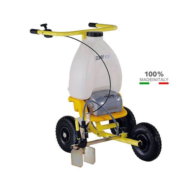 Schiavi Carrello Segnacampo a Spruzzo Ecologico / Elettrico - 1163ECO