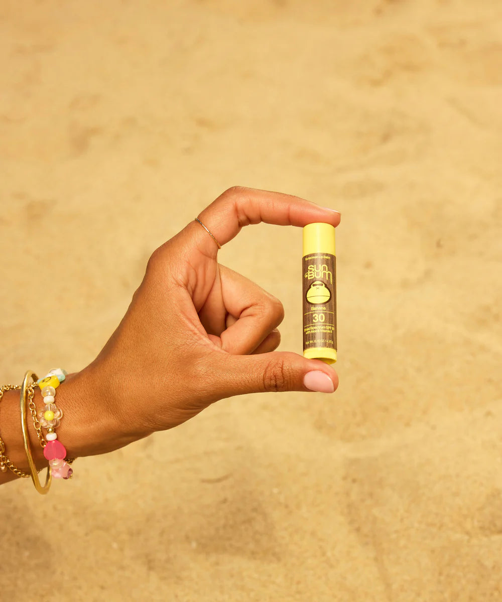 Sun Bum SPF30 Sunscreen Lip Balm - Banana