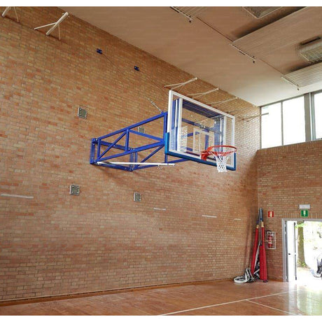 Vivisport Impianto basket pieghevole a libro, tabellone in legno - ART. 4265