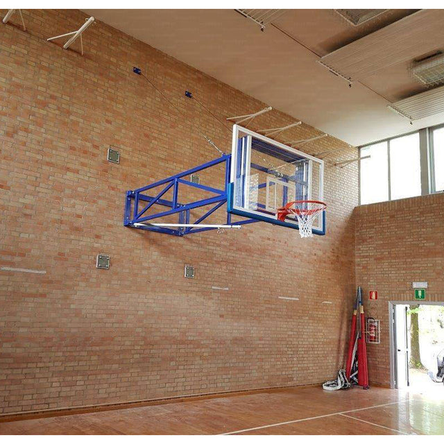Vivisport Impianto basket pieghevole a libro, tabellone in legno - ART. 4265