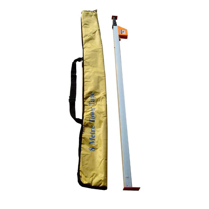 Vivisport Misuratore telescopico da mt. 8 in alluminio - 4381
