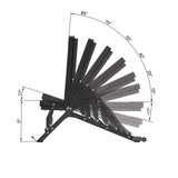 Toorx Panca piana e inclinabile WBX-400
