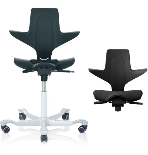 Hag Capisco Puls 8010 Black + Padded Cushion