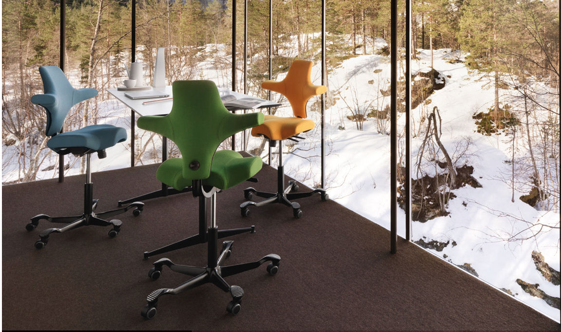 HAG Capisco 8106 Ergonomic Seat Black
