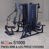 Body Solid Pro Clubline Four-Stack Gym S1000