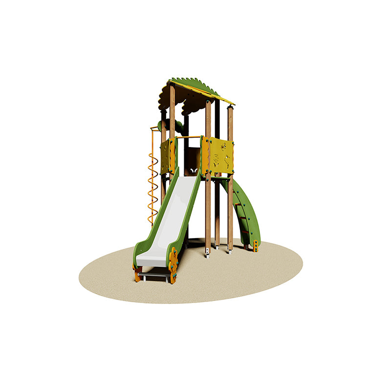 Giochipark Torretta Emerald (scivolo poly)