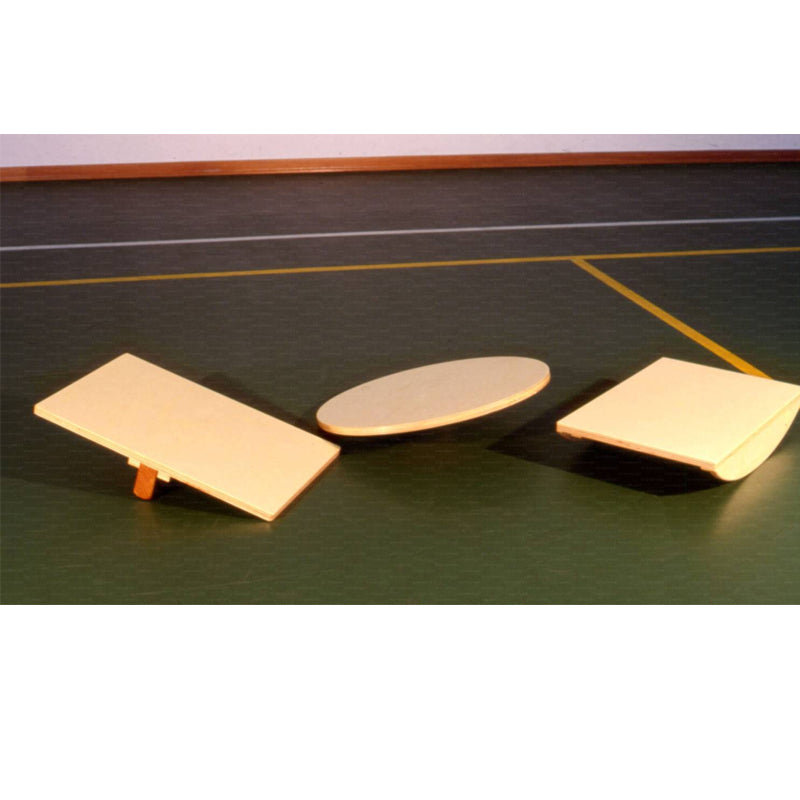 Vivisport Tavoletta propriocettiva in legno, rettangolare con traversino - 9303