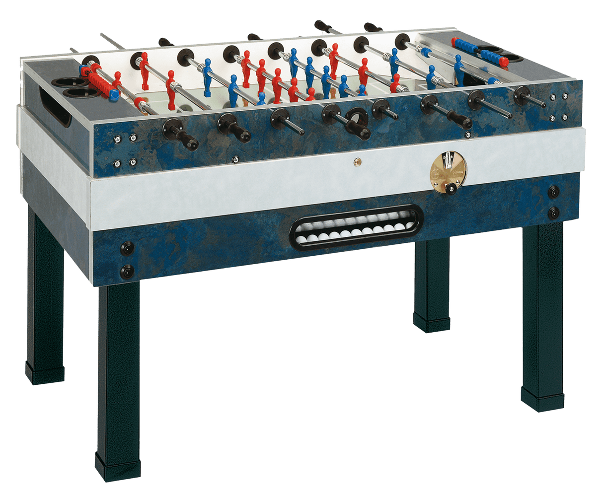 Garlando Calciobalilla Deluxe Outdoor aste rientranti