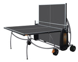 GARLANDO Ping pong Blast indoor piano gioco blu con ruote
