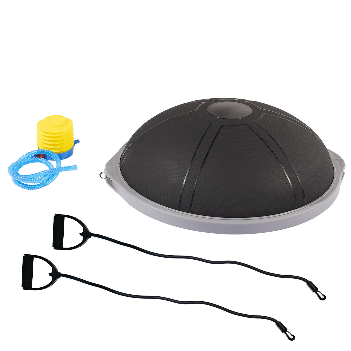 Diamond Bosu with handles and pump