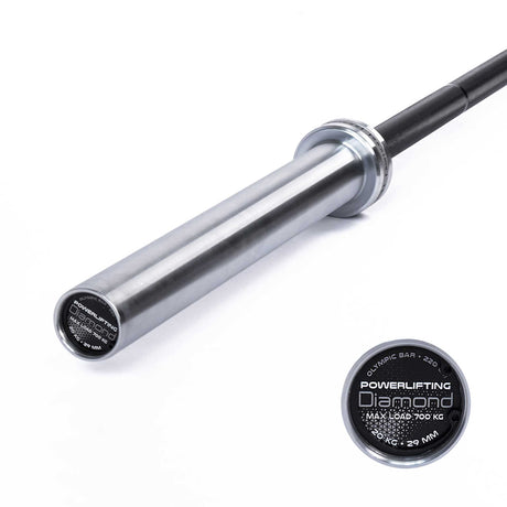 Diamond Bilanciere powerlifting 220 cm - carico max 700 kg - BPL220