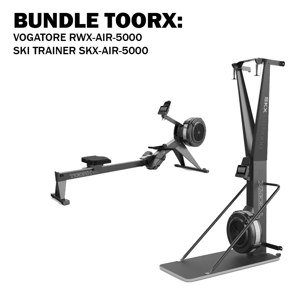 Toorx Vertical Line Bundle Hyrox Ski Trainer e Vogatore Airmag 5000