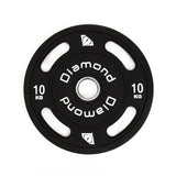 Diamond Disco Olimpico Multipresa Rivestito TPU foro Ø 50 mm 10 kg - DGMP-10