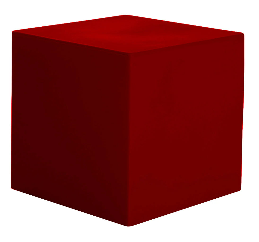 Arkema Design Garden Pouf 50x50 cm in Iris Resin - DP1929