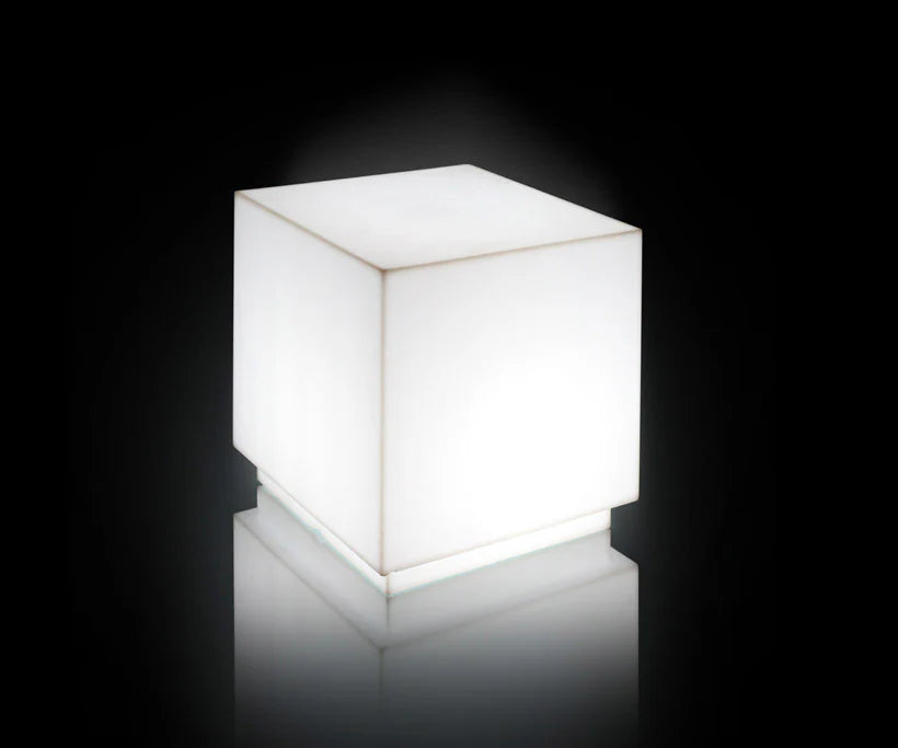 Arkema Design Garden Pouf 50x50 cm in Iris Resin - DP1929