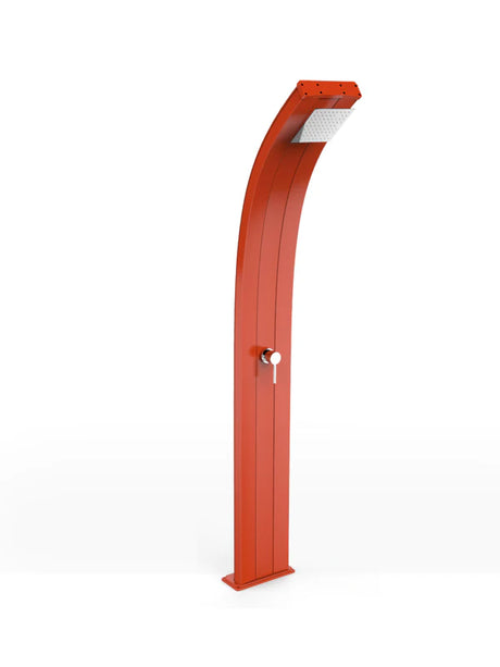 Arkema Solar Garden Shower DADA CURVA 40 LITERS, in aluminum