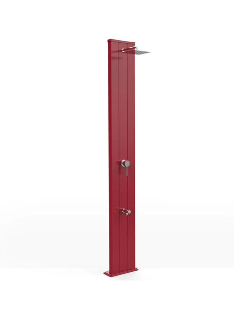 Arkema Dada S Outdoor Solar Shower in Aluminum 40 Liters