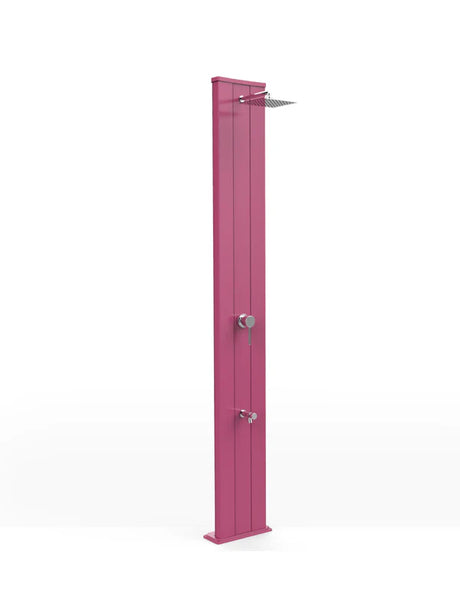 Arkema Dada S Outdoor Solar Shower in Aluminum 40 Liters