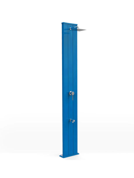 Arkema Dada S Outdoor Solar Shower in Aluminum 40 Liters