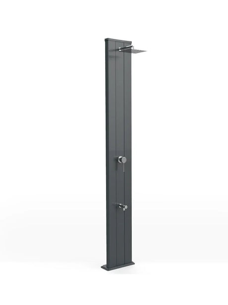 Arkema Dada S Outdoor Solar Shower in Aluminum 40 Liters