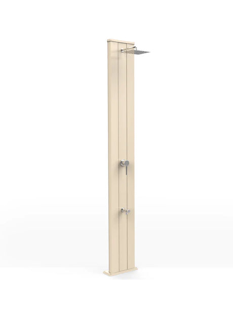 Arkema Dada S Outdoor Solar Shower in Aluminum 40 Liters