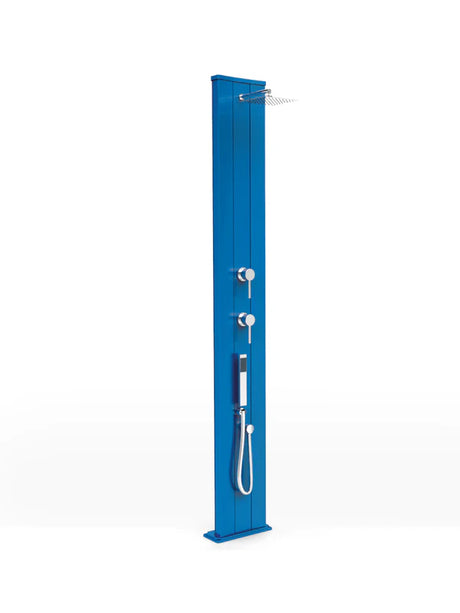 Arkema Solar shower for garden DADA S 40 LITERS in aluminum, with mobile shower