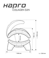 Hapro Solarium Collagen Sun 26/5 Pearl White