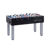 Garlando Calciobalilla G-2000 Evolution con aste uscenti, l'eleganza in nero e argento. Ometti tradizionali rosso e blu Garlando Calciobalilla G-2000 Evolution con aste uscenti, l'eleganza in nero e argento. Ometti tradizionali rosso e blu