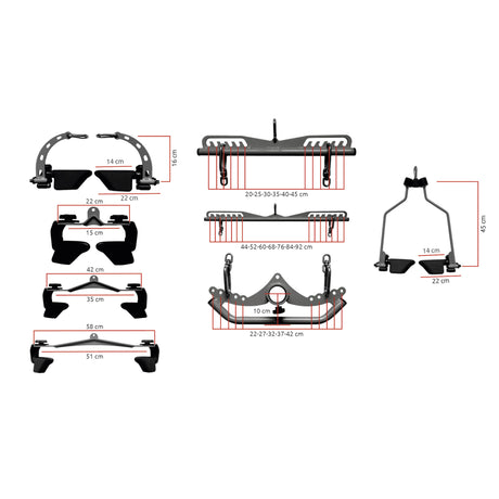 Diamond Set Prese Regolabili 8 pezzi - GRIPSET-ADJ