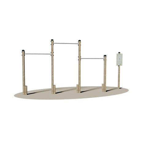 Giochipark attrezzo trazioni alla sbarra