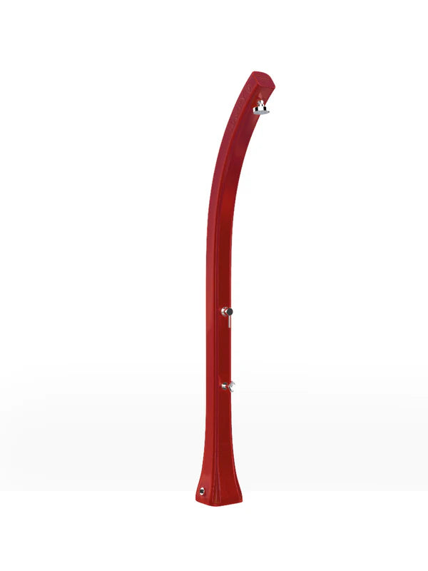 Arkema HAPPY FIVE 28 LITERS solar garden shower in polyethylene, with foot washer